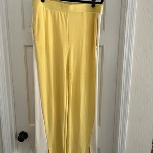 Peace Love World Yellow Pants